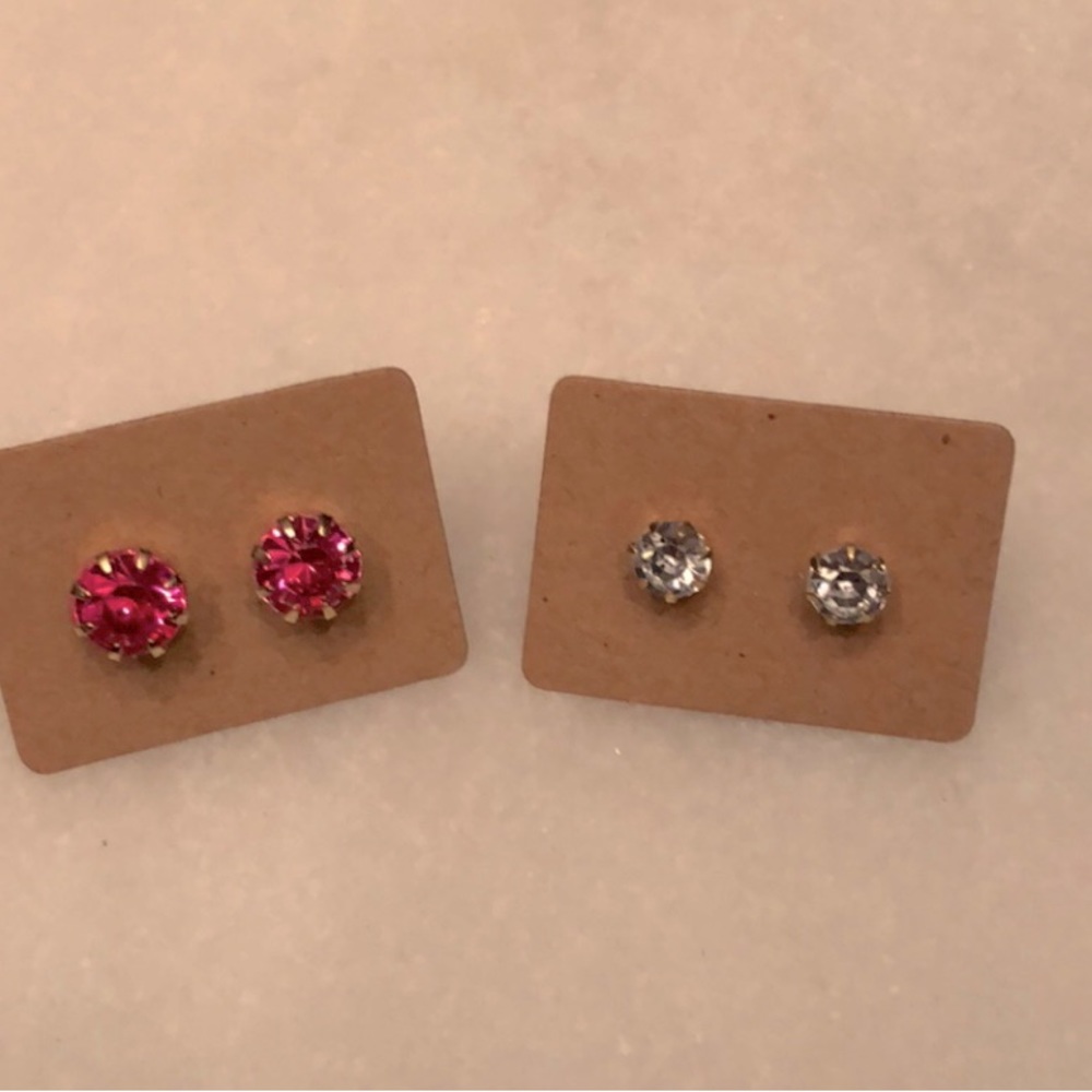 Stud earrings
